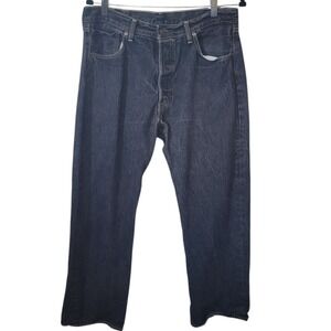Levis‎ 501 XX Original Fit Jeans Mens 36x30 Dark Wash BLK Denim Button Fly 
A708